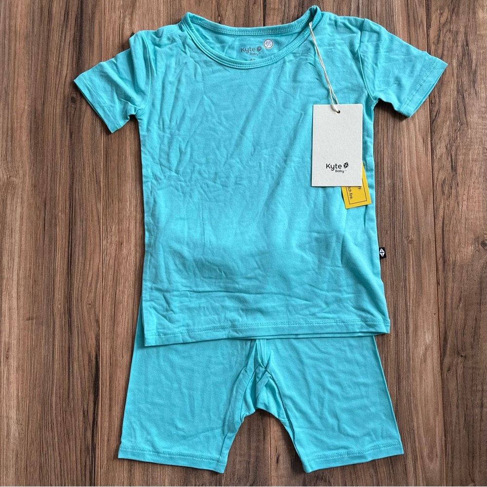 NWT Kyte Baby Robin Shortsleeve Pajamas